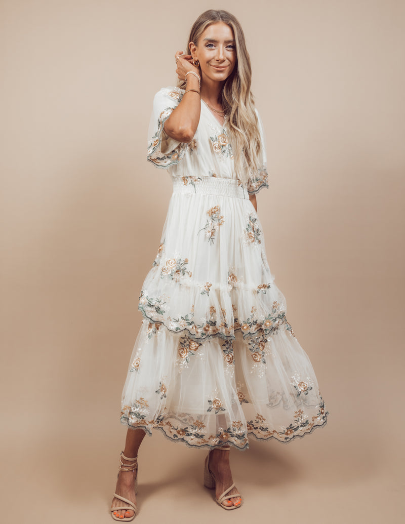 Charmaine Floral Dress