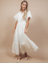 Miriam Embroidered Lace Dress