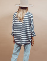 Suki Oversized Striped Top