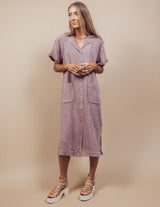 Hattie Button Down Dress