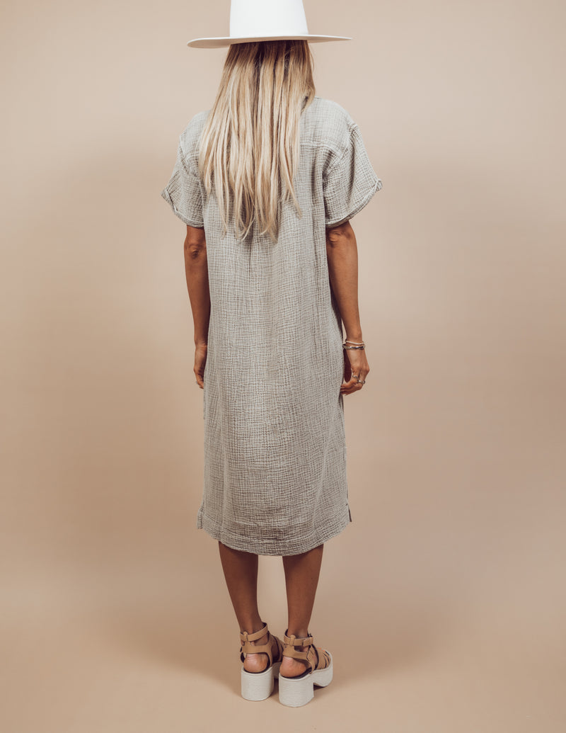 Hattie Button Down Dress