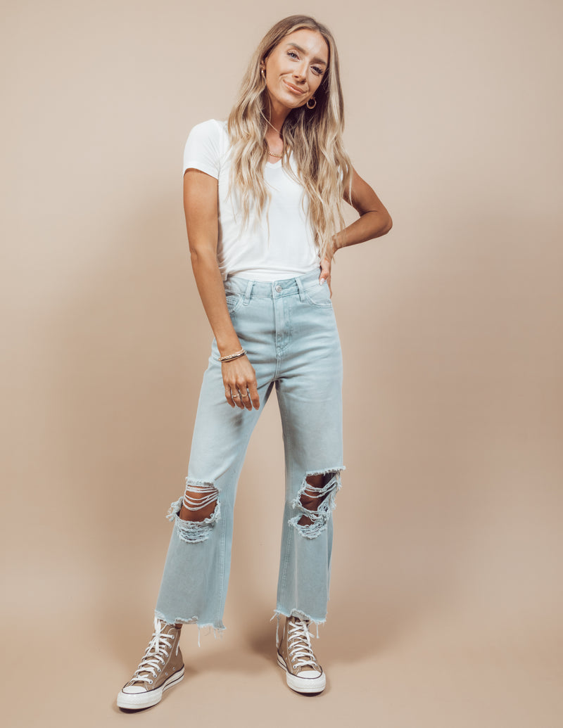 Katia Distressed Denim