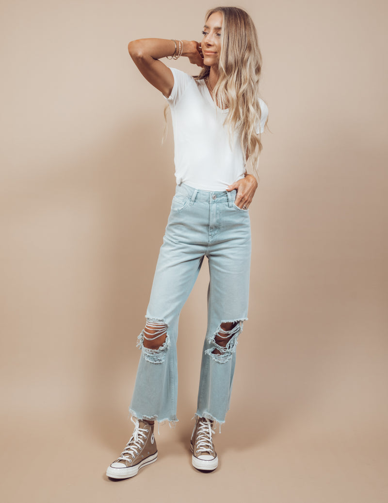 Katia Distressed Denim