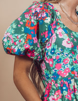 Zaylee Floral Midi Dress