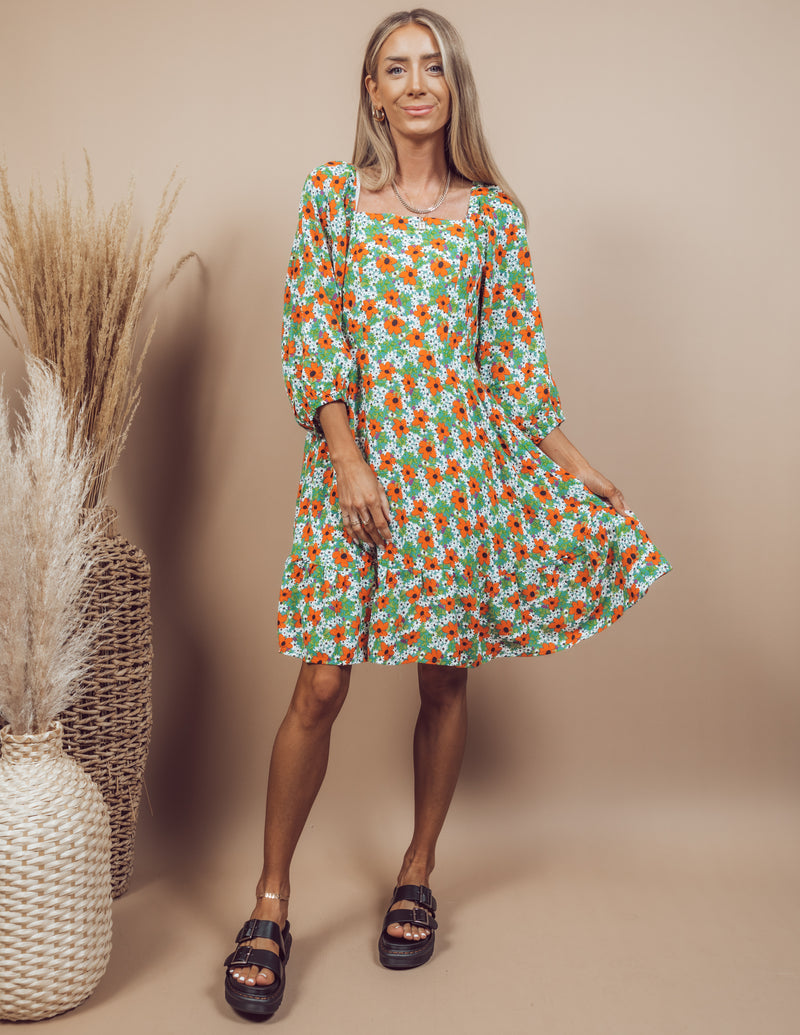 Monica Floral Dress