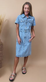 Darla Denim Dress