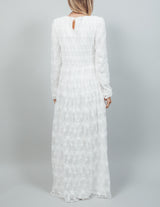 Vida Embroidered White Dress *RESTOCKING SOON*