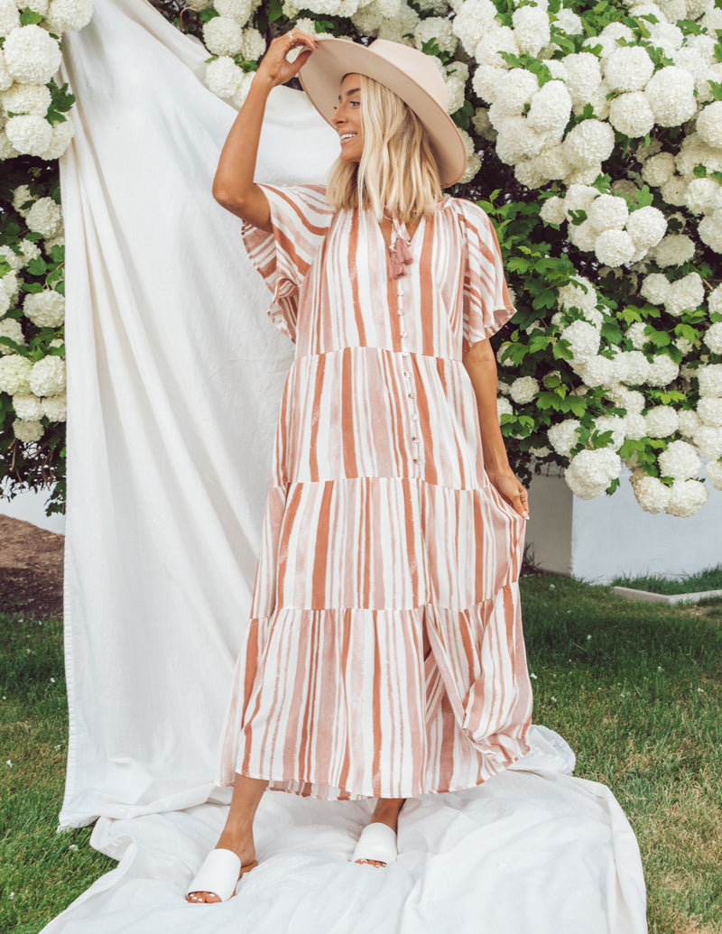 Grace Stripe Dress