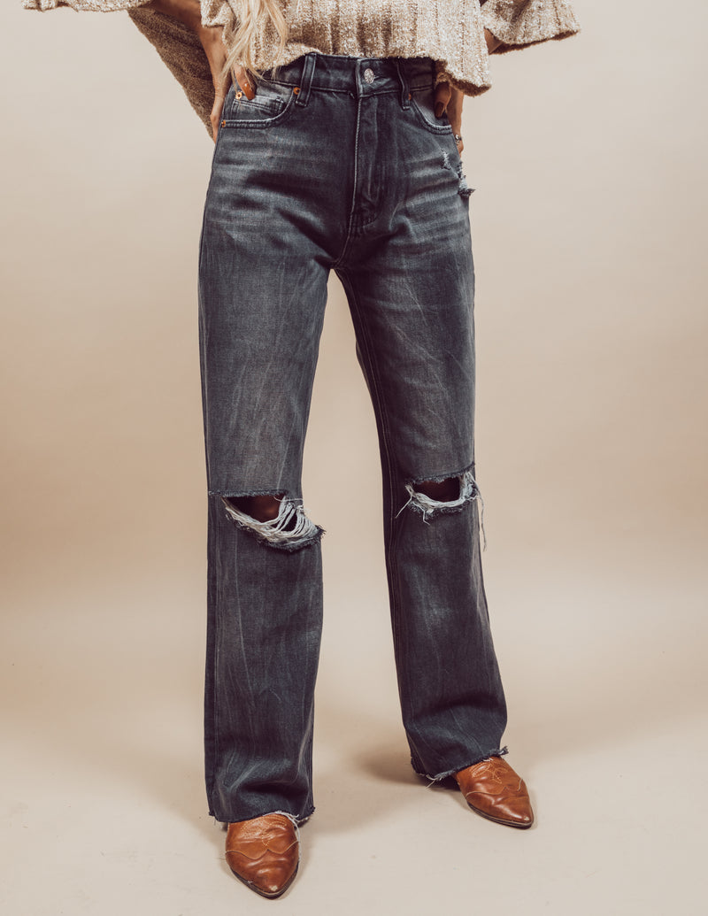 Baize Distressed Denim