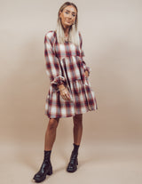 Sorrell Plaid Swing Dress