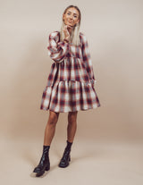 Sorrell Plaid Swing Dress