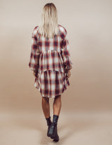 Sorrell Plaid Swing Dress