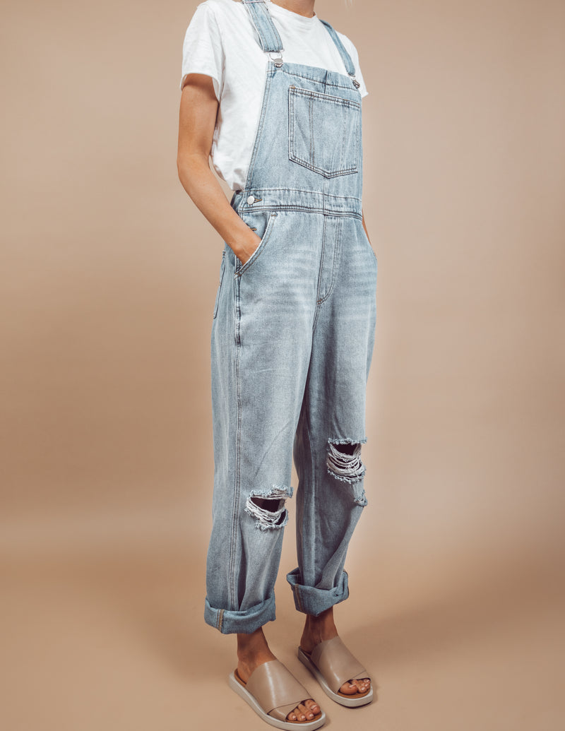 Francesca Denim Overalls