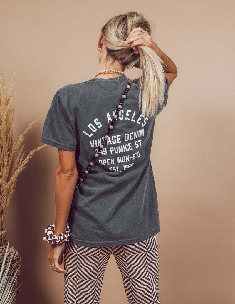 Vintage Denim Graphic Tee