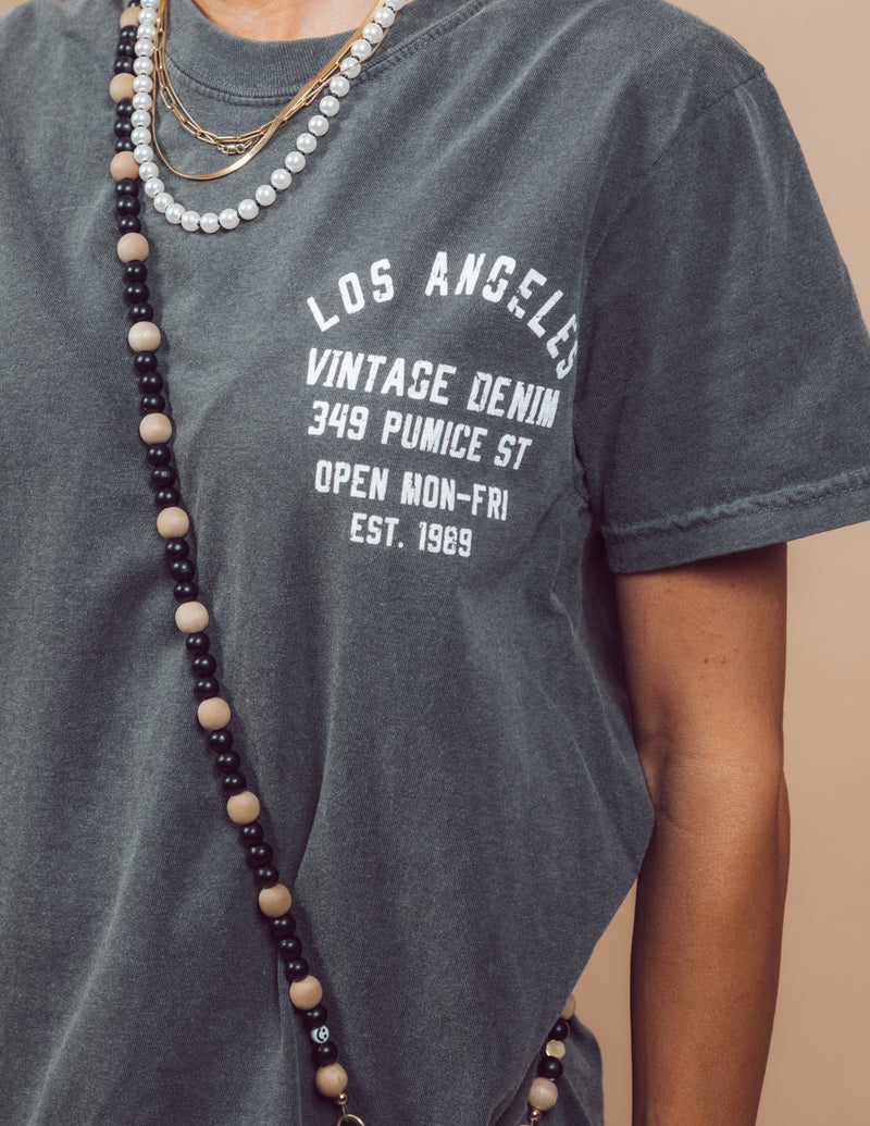 Vintage Denim Graphic Tee