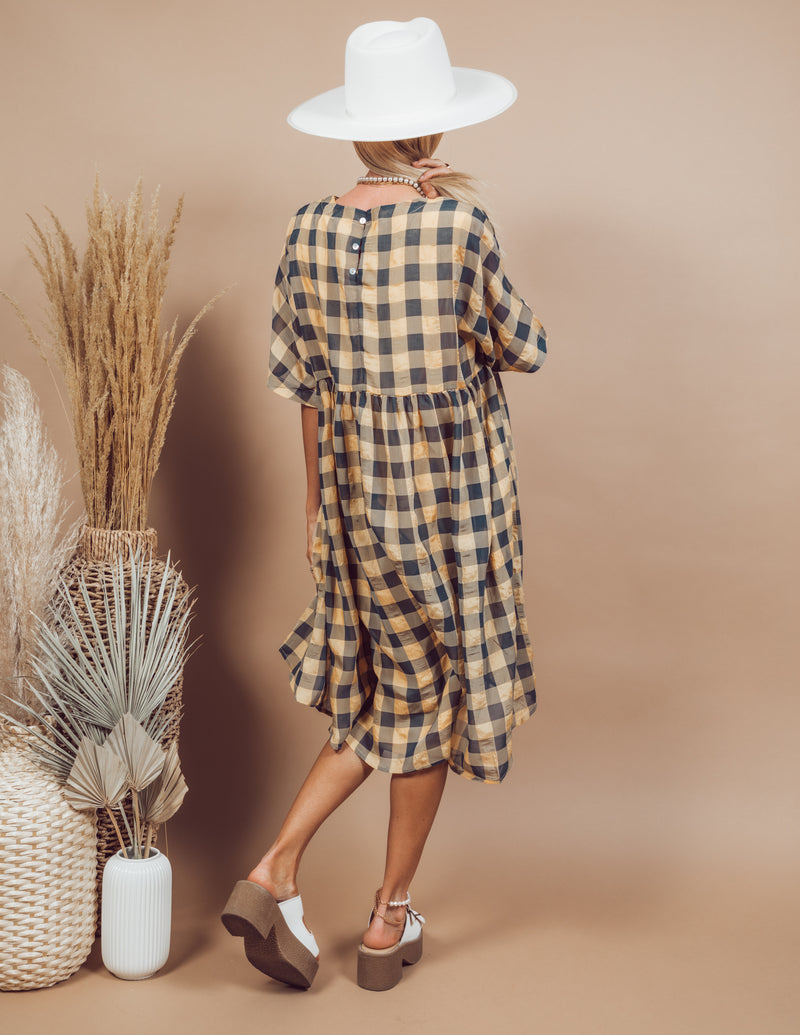 Charmaine Gingham Dress