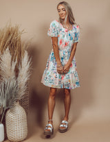 Imogen Floral Printed Dress