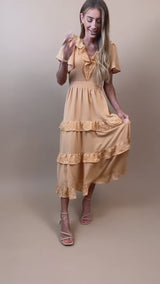 Kianna Ruffle Dress