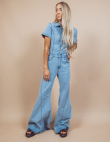 Jaylani Denim Jumpsuit