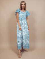 Aleena Embroidered Dress