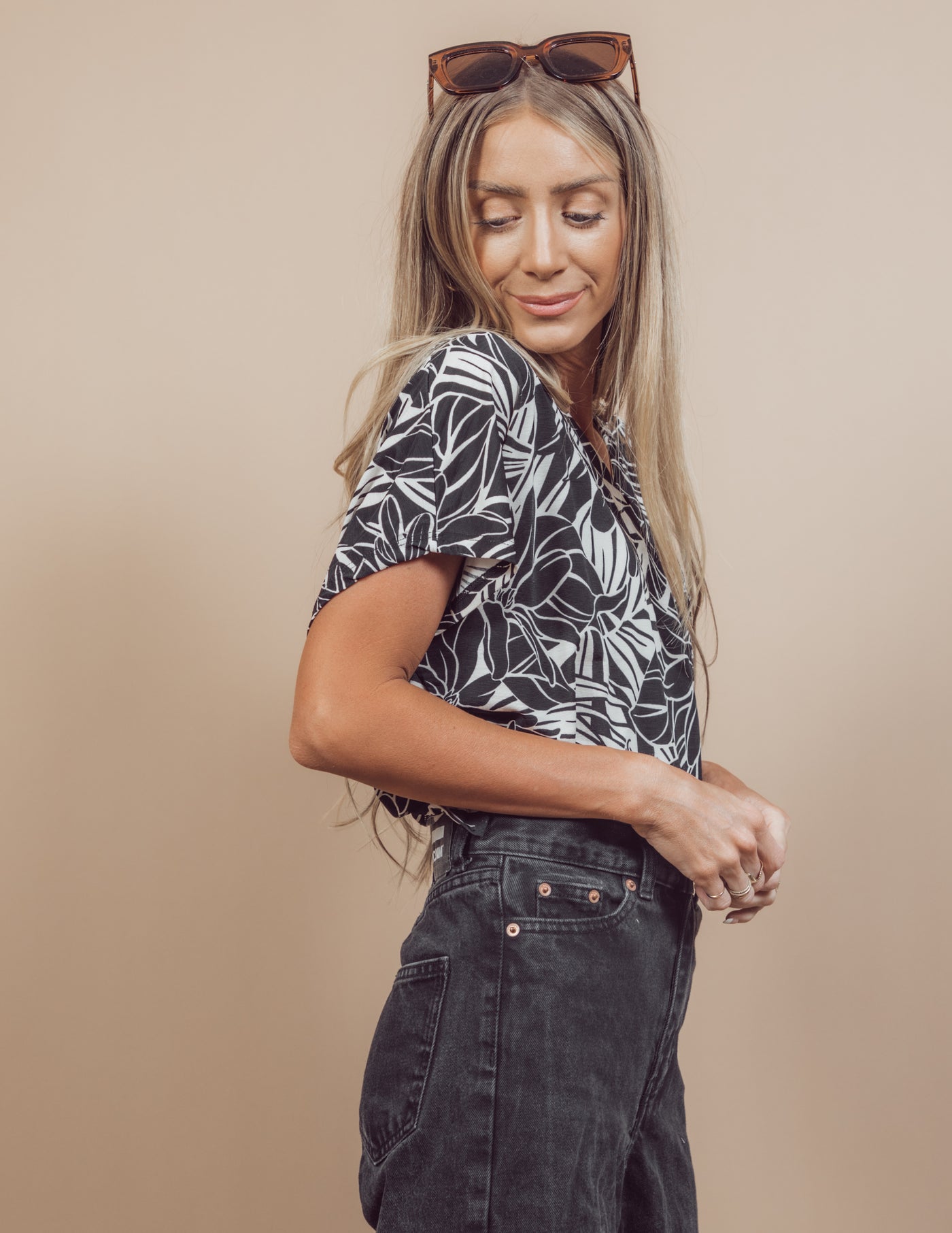 Tropic Printed Top