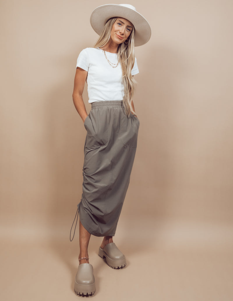 Oaklyn Cargo Maxi Skirt