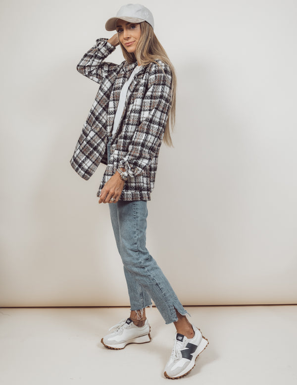 Mylah Plaid Jacket