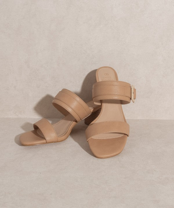 Nicole Buckle Block Heel