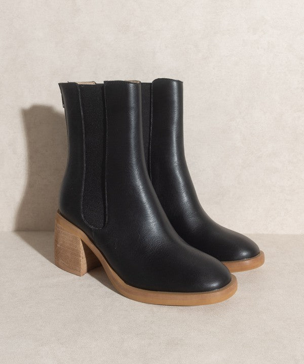 Olivia Chelsea Heel Boots