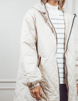 Brooklyn Longline Quilted Jacket