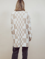 Story Checkered Cardigan