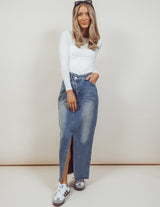 Julianne Denim Skirt