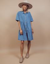 Chantal Button Down Denim Dress