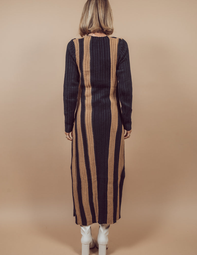 Jen Striped Sweater Dress