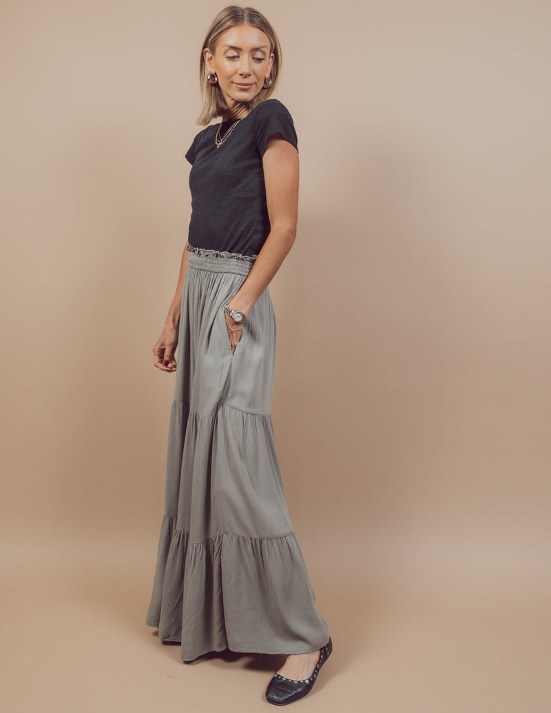 Janece Tiered Skirt