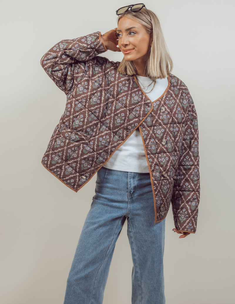 Edie Printed Jacket