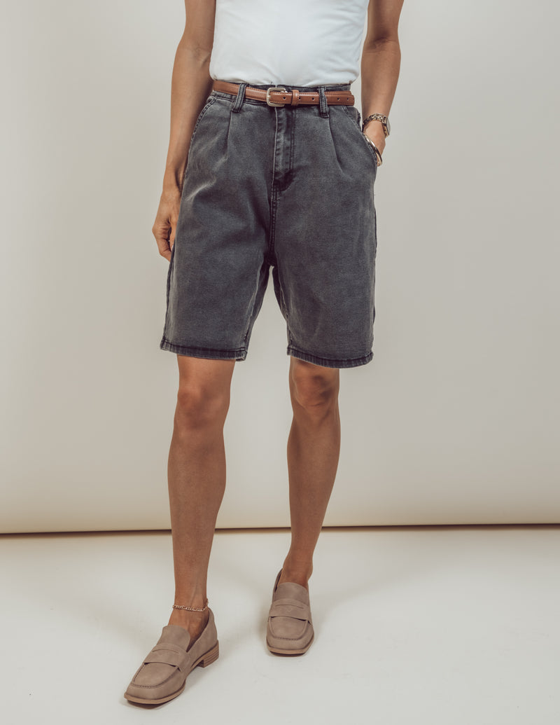 Eugenia Bermuda Denim Shorts