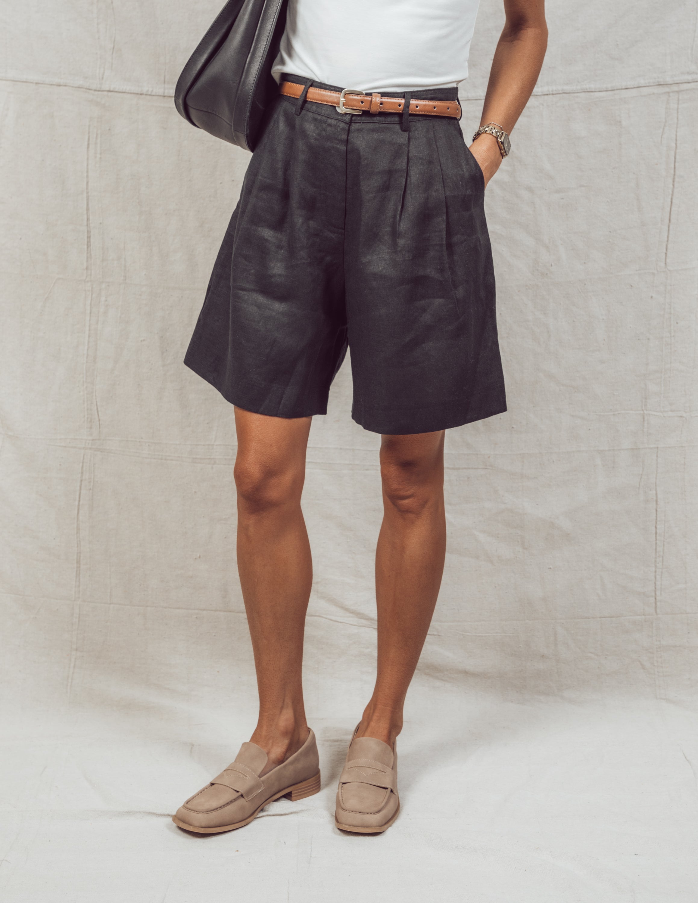 Mila Linen Shorts