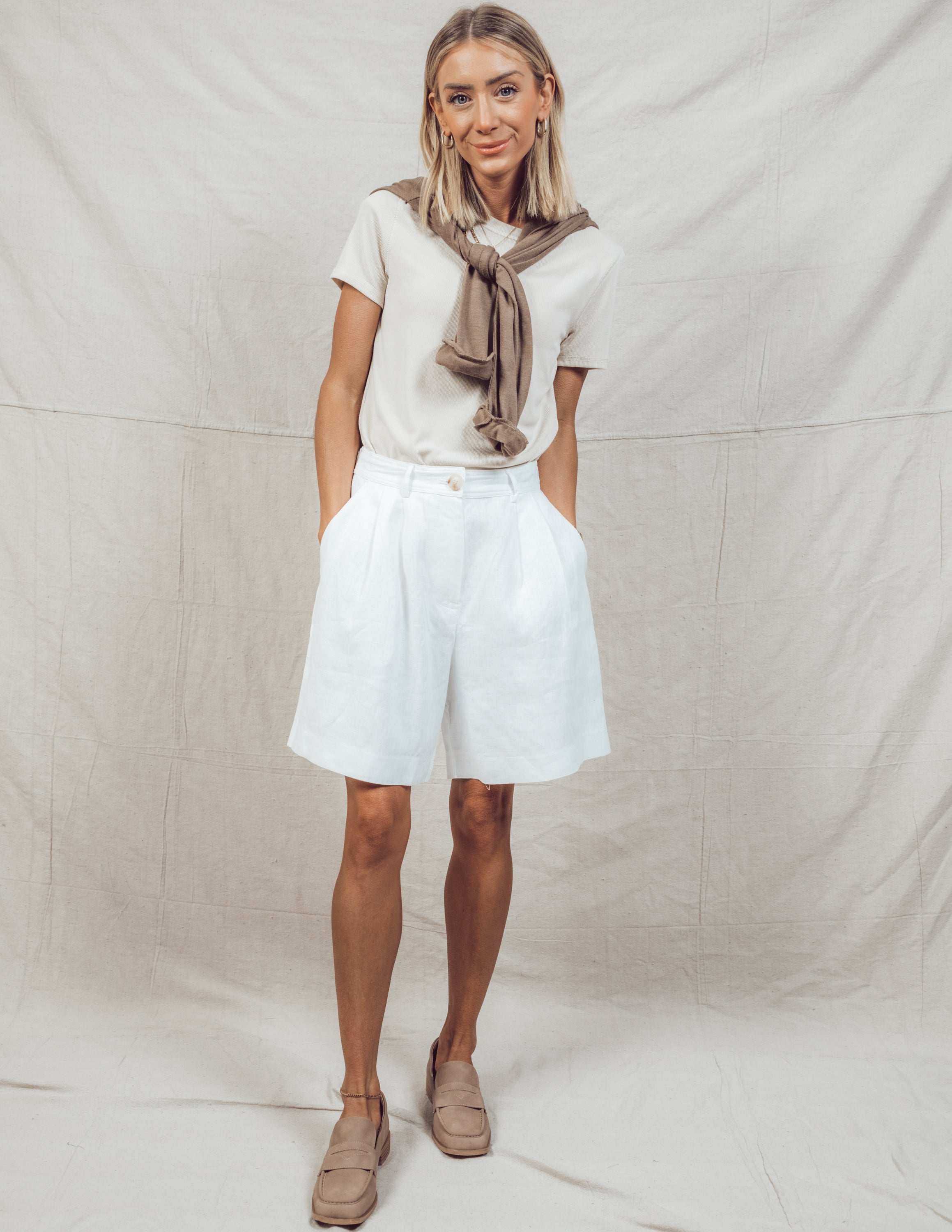 Mila Linen Shorts