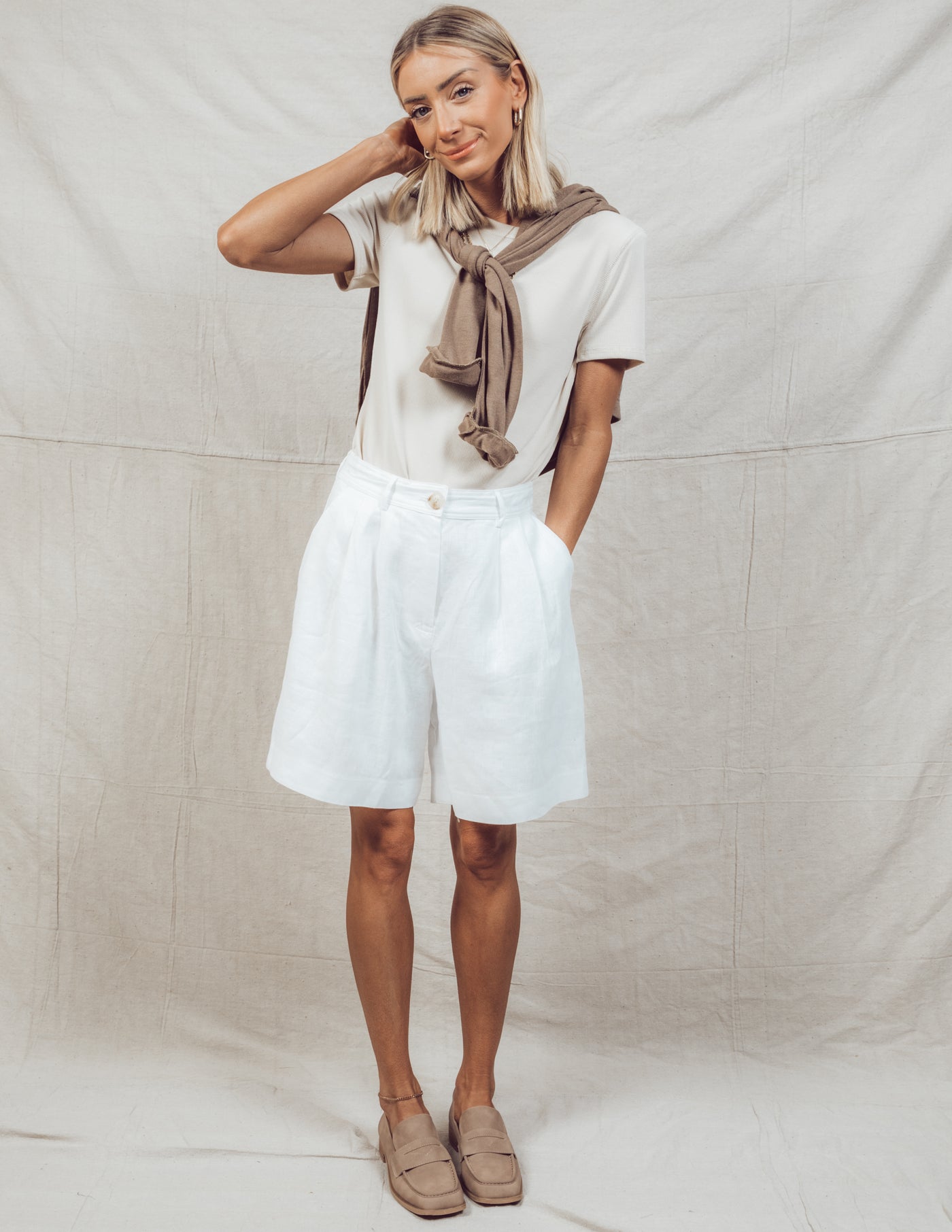 Mila Linen Shorts