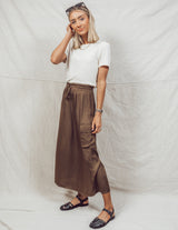 Shalia Cargo Midi Skirt