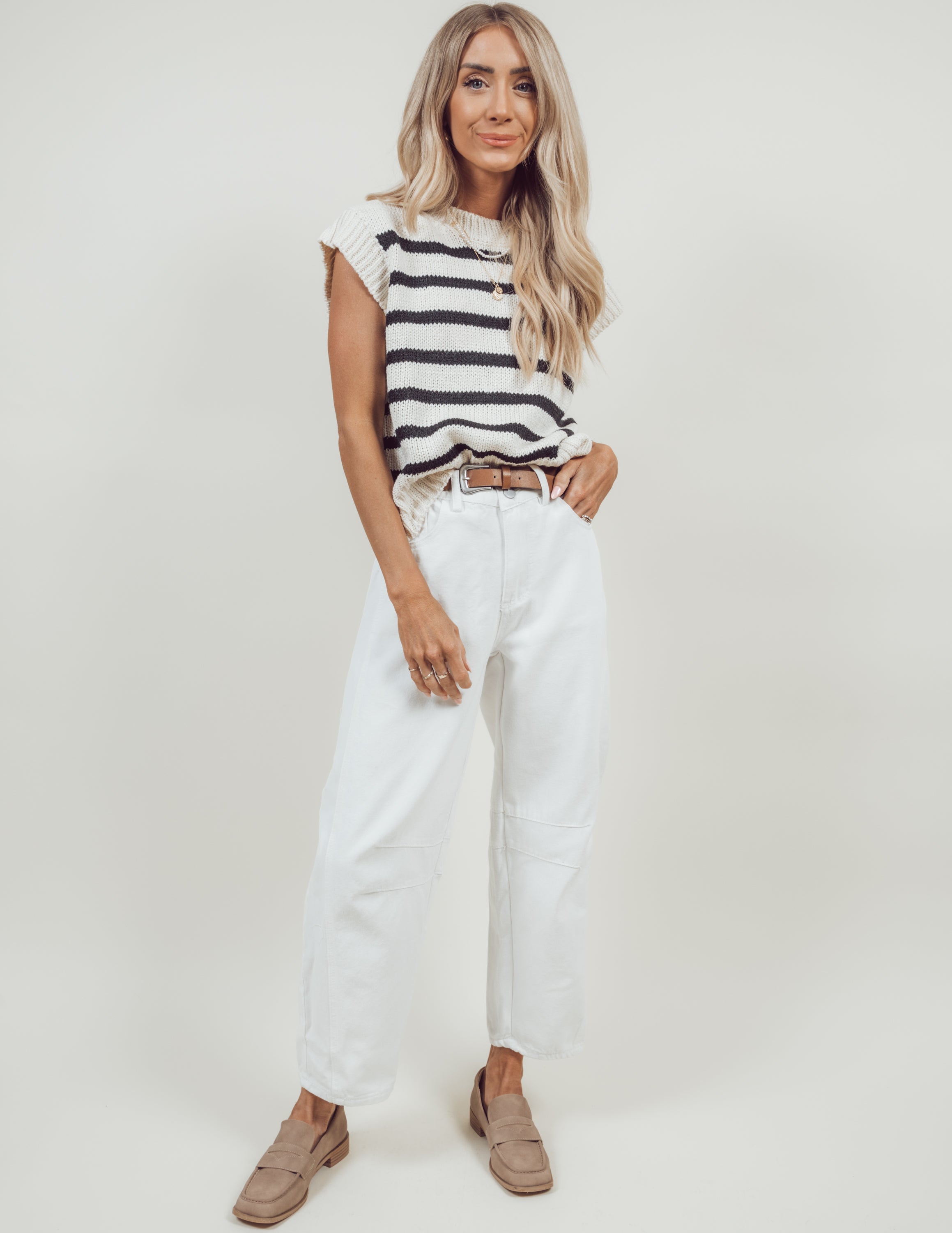 Olivia Striped Top