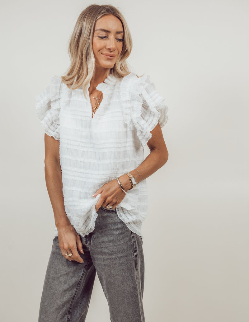 Kenzie Ruffle Top