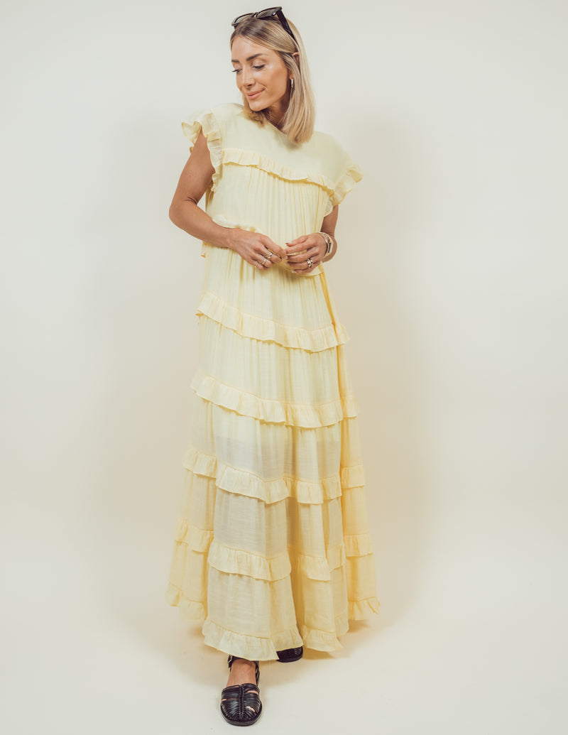 Betty Ruffle Tiered Dress Pre-Order