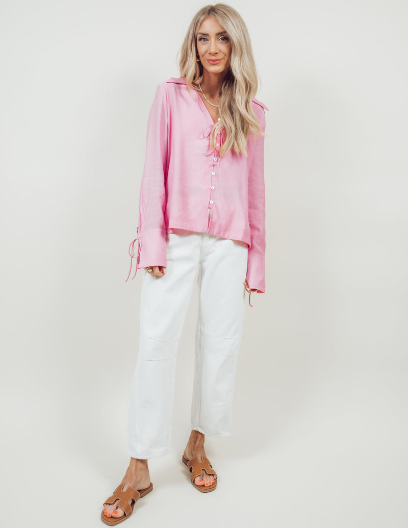 Nell Button Down Top