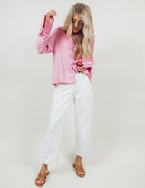 Nell Button Down Top