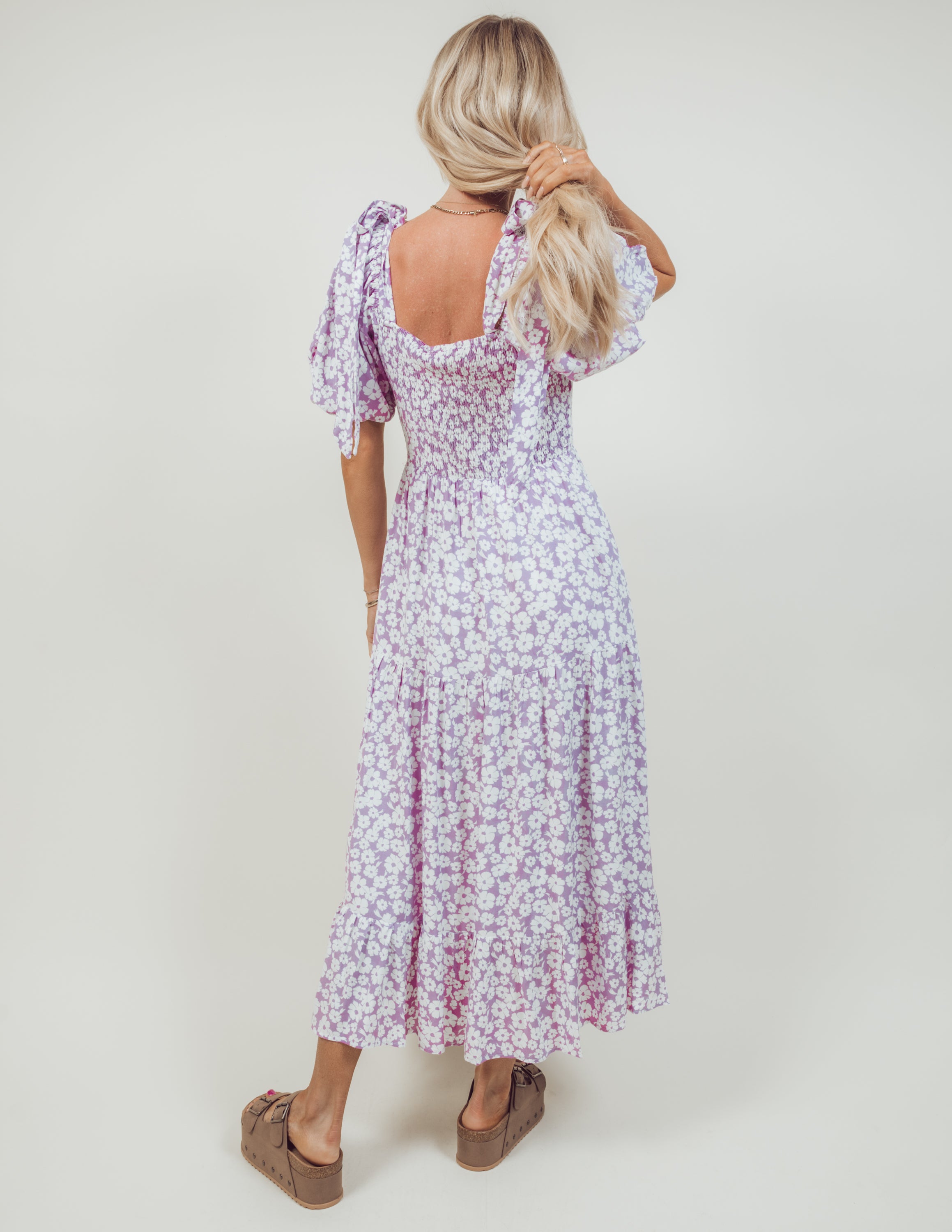 Gia Floral Midi Dress