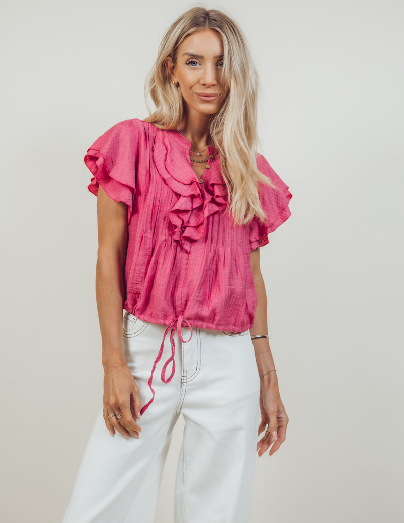 Aislinn Ruffle Top