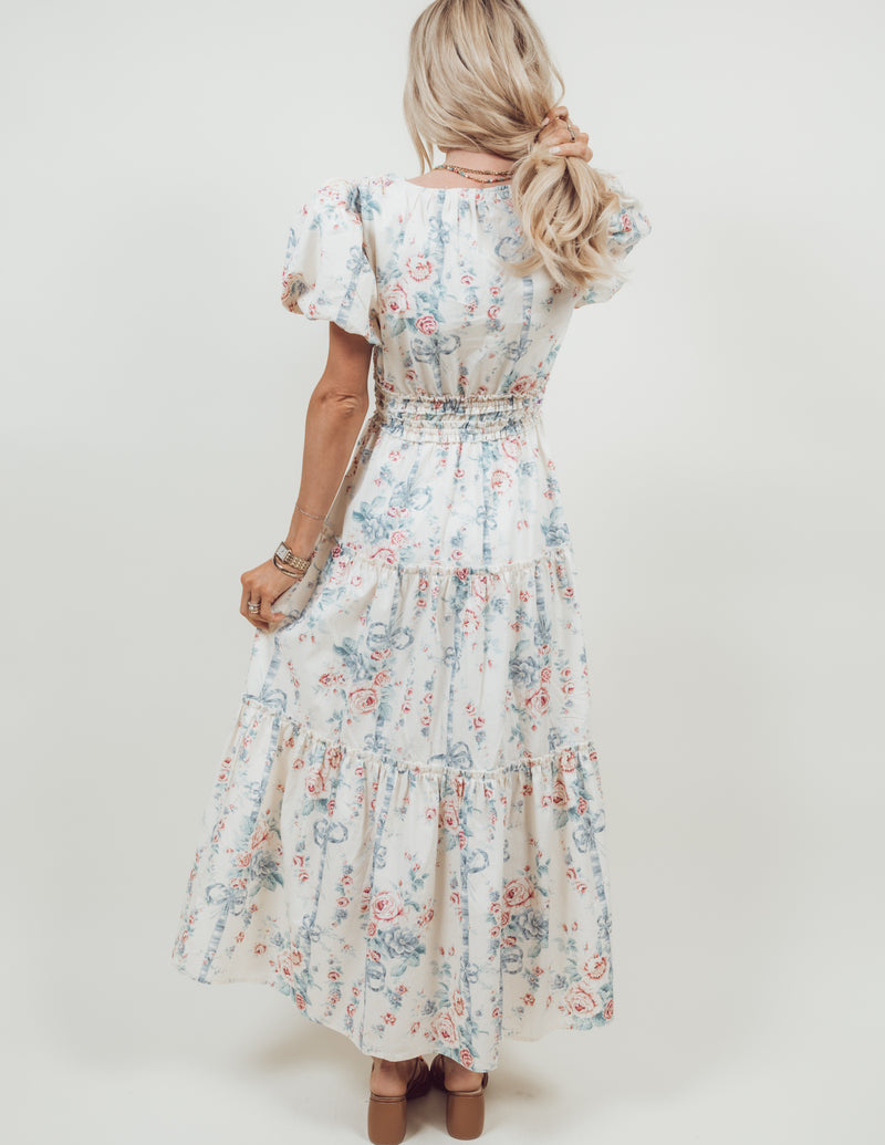 Preston Floral Midi Dress