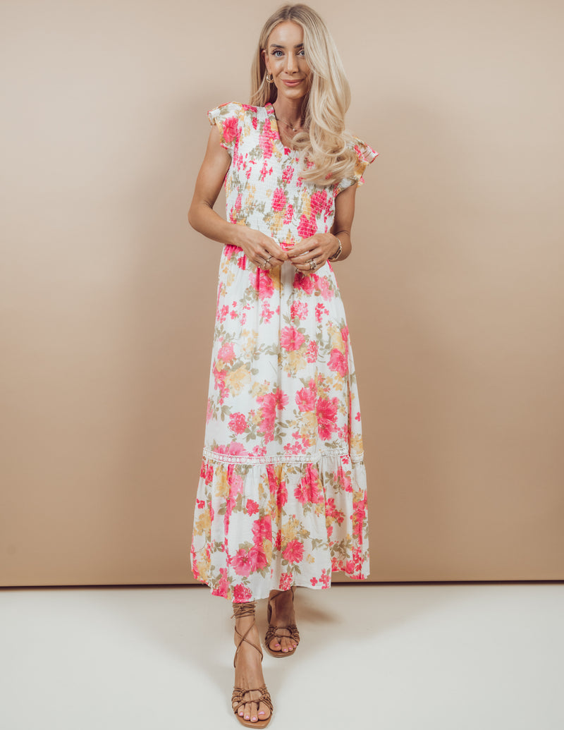 Elanora Floral Midi Dress